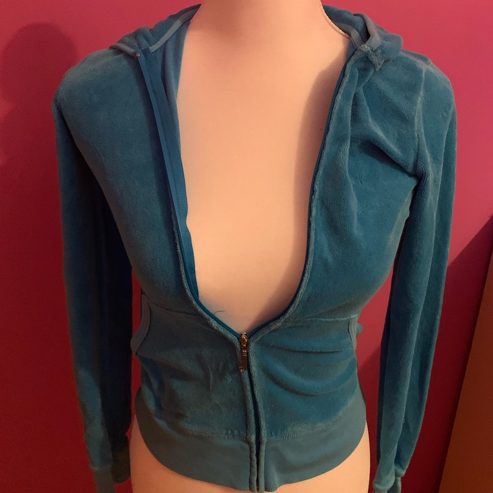 Juicy couture terry cloth hoodie